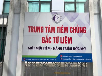 Trung tâm y tế quận Bắc Từ Liêm khai trương phòng tiêm chủng văc-xin